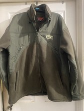 Klobba Mens Fishing Anorak Coat Size 3XL Khaki Green Waterproof Jacket