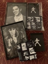 Elvis Presley B&W Framed