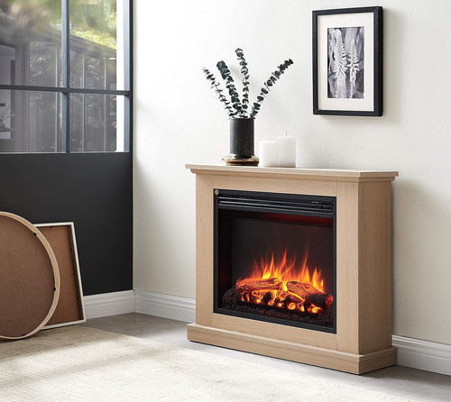 Electric fireplace suite - electric, led