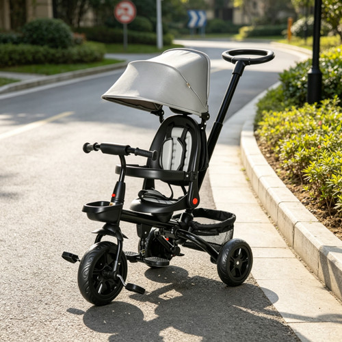 Foldable kids trike - in,