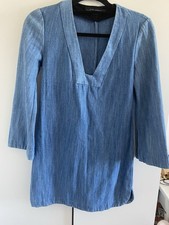 Zara Denim Tunic XS