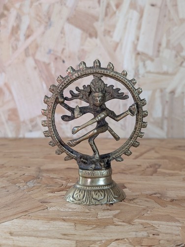 Vintage brass nataraja lord - vintage,