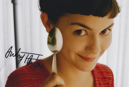 Audrey tautou signed - audrey,