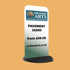 PortaSign Outdoor Path Street Advertising Display Pavement Shop Sign Board