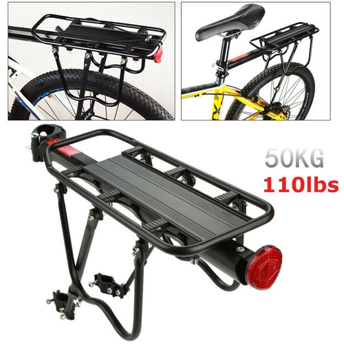50kg bike rear pannier rack - rear,