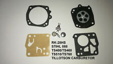 TILLOTSON RK-28HS Carburetor Carb kit. STIHL 088. TS400/TS460/TS510/TS760.