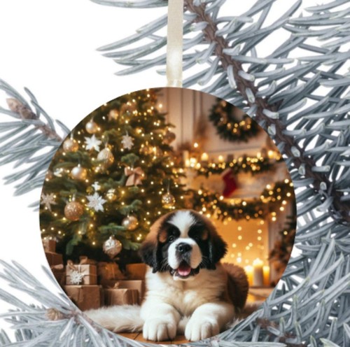 Bernard dog gift decoration - dog,