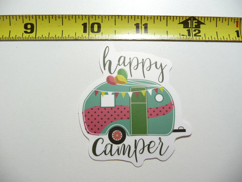 Happy camper teardrop - happy,