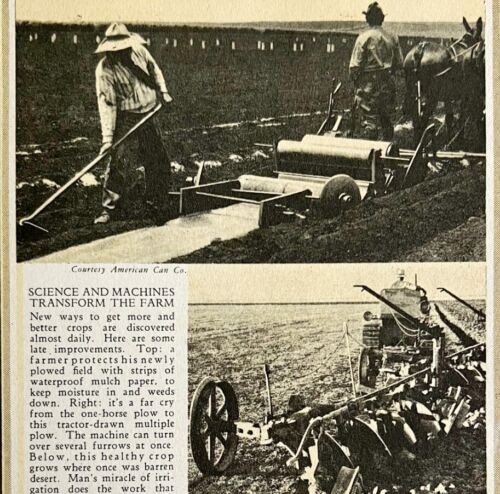 1937 farming machinery - farming,