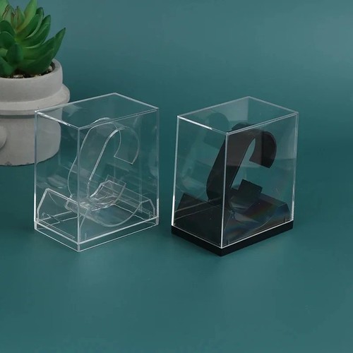 Clear acrylic watch - clear,