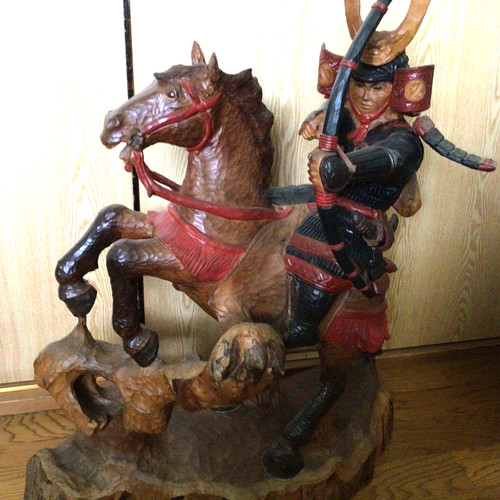 Japanese vintage wood carving - japanese,