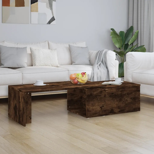 Smoked oak coffee table - smoked,