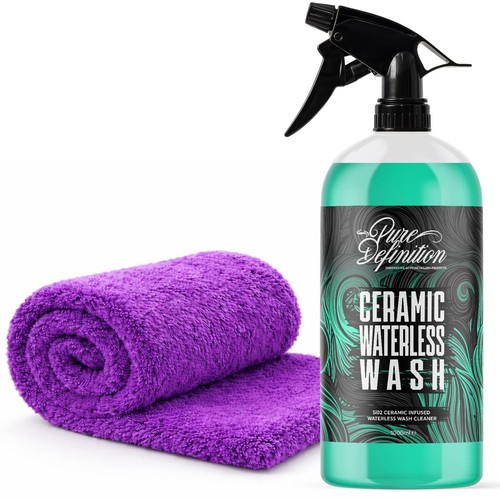 Ceramic waterless wash kit - kit, –