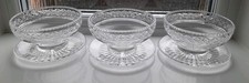 3 x  Vintage Stuart Crystal