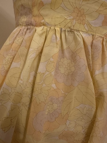 Vintage 1960s print half - vintage,
