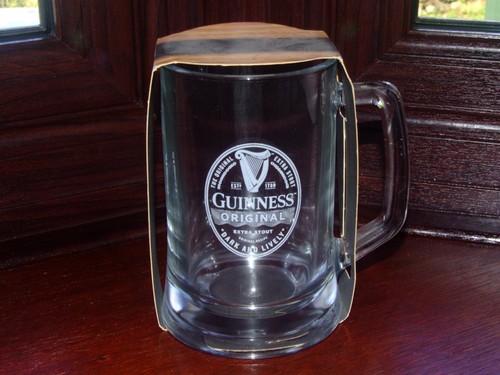 Unused guinness glass - an,