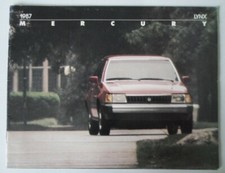 MERCURY LYNX orig 1987 USA Mkt Sales Brochure - L GS XR3 Wagon