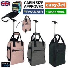 Ryanair Approved 40x20x25cm Wheeled Holdall Cabin Bag 20L - Avoid Excess Fees