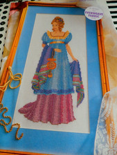 REGENCY LADY CROSS  STITCH  CHART #213