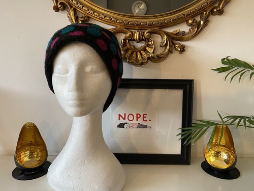 Retro ski headband vintage ear - retro,