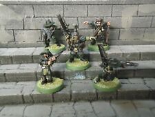 confrontation necromunda ash wastes gangers and leader/lord metal warhammer 40K