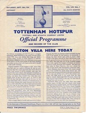 Tottenham v Aston Villa