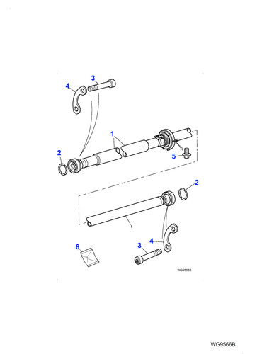Jaguar locking link - locking,