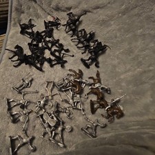 Vintage Style Plastic Knights