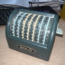 Solo Vintage Handy Adding Machine - Excellent Condition