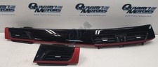BMW Black and Red Dash