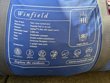 Outwell Winfield 5 Person Tunnel Tent - Blue