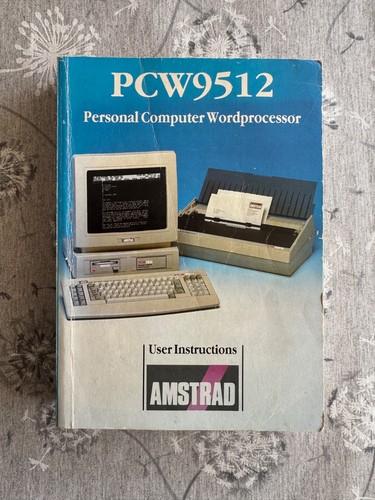 Vintage lot amstrad pcw9512 - amstrad,