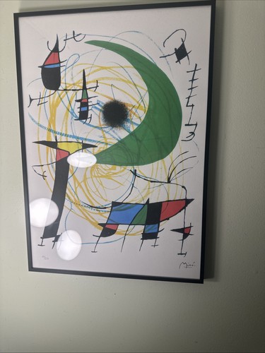 Joan miro lithograph - joan,