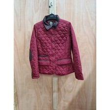 Ladies Toggi Quilted Coat Wine