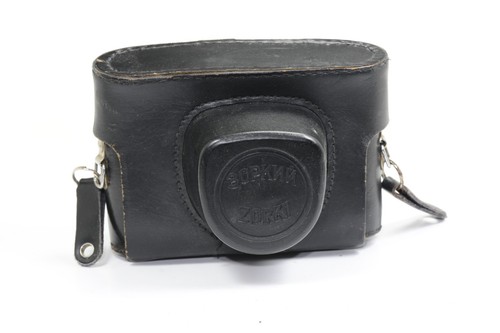 Leather case for zorki - leather,