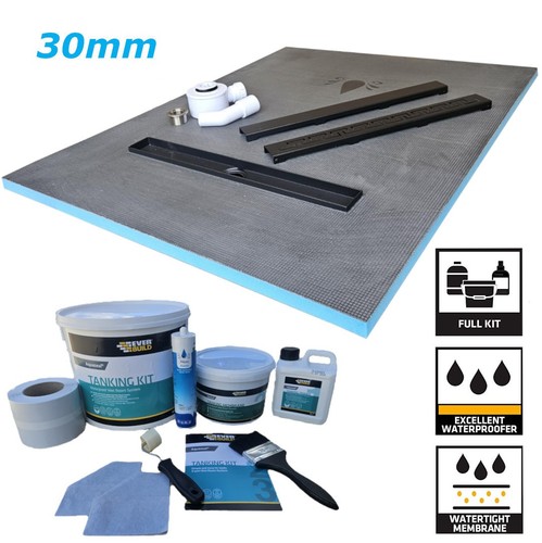 Wet room kit wetroom linear - room,