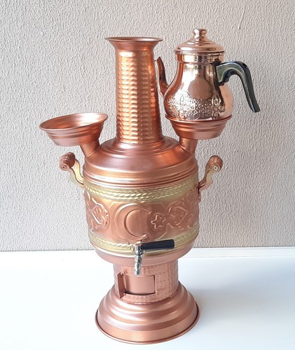 Copper samovar tea urn - samovar,,