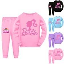 Girls Barbie Pyjamas Long