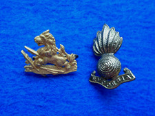 OBSOLETE RHODESIAN BRITISH SOUTH AFRICA POLICE OFFICERS COLLAR BADGE + OTHER