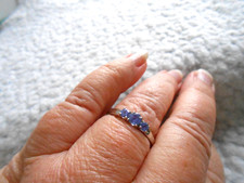 14ct Tanzanite 3 stone (
