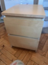 IKEA Malm 2-Drawer Bedside Table, RRP: £90