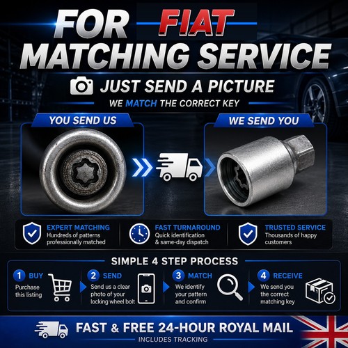Fiat locking wheel nut - fiat,