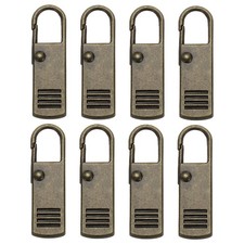 Zipper Pull Replacement, 8 Pcs
