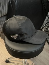 PRADA Black Re-Nylon Baseball Cap