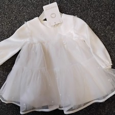SALE NEW MAYORAL CREAM  DRESS