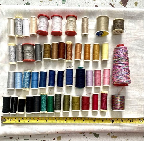 Sewing thread lot - sewing,