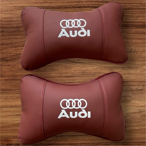 Audi red car - audi, pillow