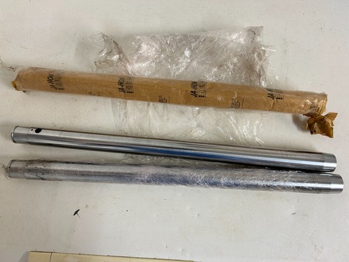 Norton fork stanchions short