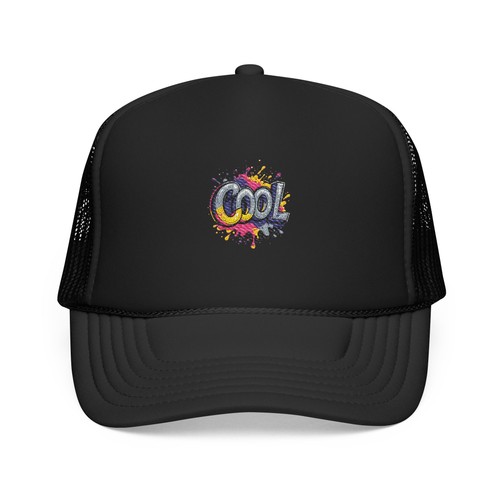Foam trucker hat - foam,