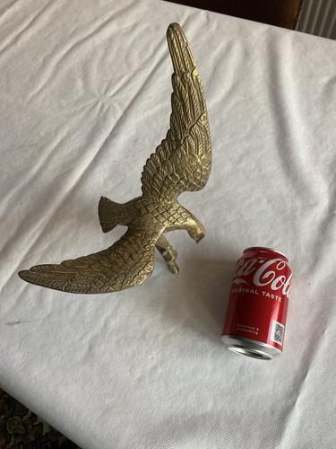 Large vintage brass eagle - large,